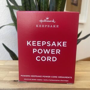 Hallmark Keepsake Power Cord, Up to 7 Ornaments, 2017 and Later, New